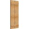 Ekena Millwork Joined Board-n-Batten Shutters, Rough Sawn Western Red Cedar, 21 1/2W x 51H, PR RBJ06S21X051RWR - alternate 4